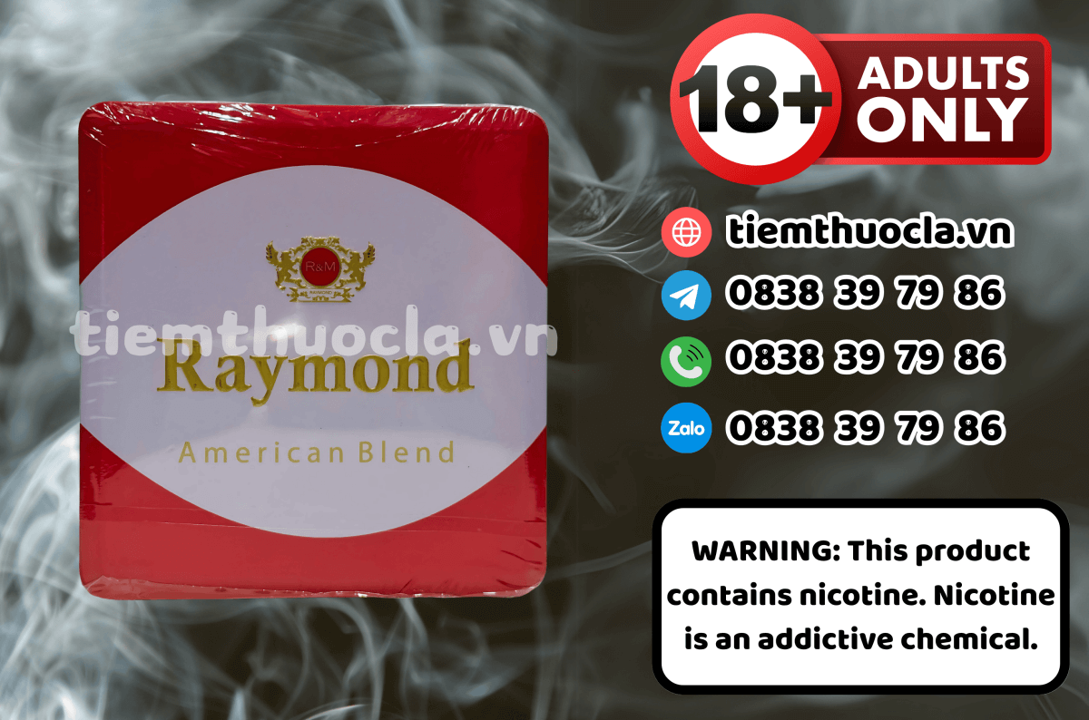 Thuốc lá Ngoại R&M Raymond American Blend Red