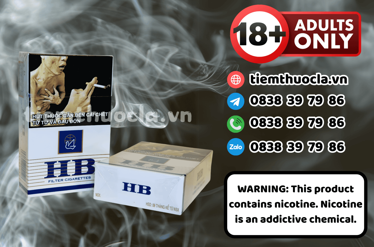 Thuốc lá Hòa Bình - Thuốc lá chính hãng Cần Thơ, mua online giá rẻ tại Tiệm Thuốc Lá